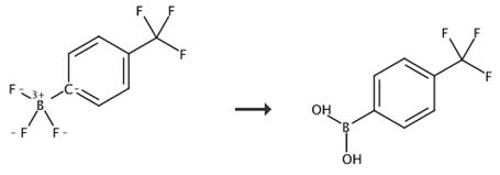 图2 4-三氟甲基苯硼酸的合成路线[2]。