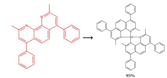 2,9-二甲基-4,7二苯基-1,10-菲啰啉的应用转化