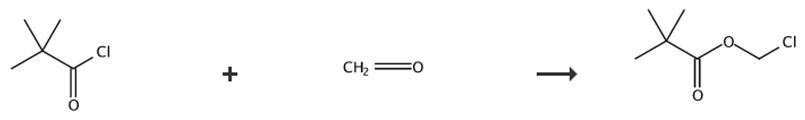 图2 特戊酸氯甲酯的合成路线[4-5]。