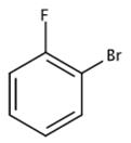 图1 邻溴氟苯的结构式。