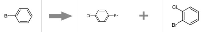 4-溴氯苯的合成反应式