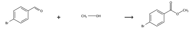 图3 对溴苯甲酸甲酯的合成路线[4]。