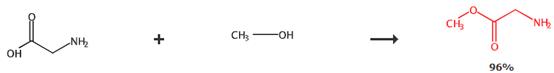 甘胺酸甲酯的合成路线