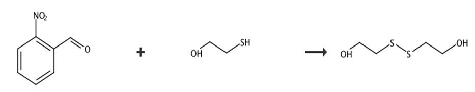 图2 2-羟乙基二硫化物的合成路线[4]。