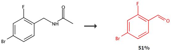 4-溴-2-氟苯甲醛的合成路线