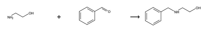 图1 N-苄基乙醇胺的合成路线[2]。