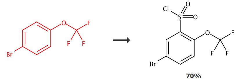 对溴三氟甲氧基苯的应用转化