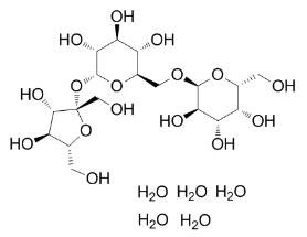 D(+)-五水棉子糖的结构式