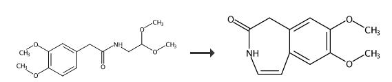 synthesis of 7,8-Dimethoxy-1,3-dihydro-2H-3-benzazepin-2-one