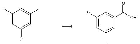 synthesis of 3-bromo-5-methylbenzoic acid