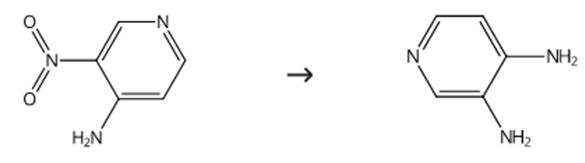 图1 3，4-二氨基吡啶的合成路线[2]。