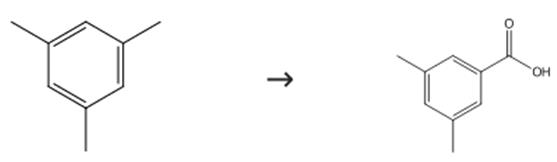 图2 3，5-二甲基苯甲酸的合成路线[3]。