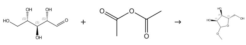 图3 L‑核糖的合成路线[3]。