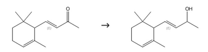 alpha-紫罗兰醇的制备和用途