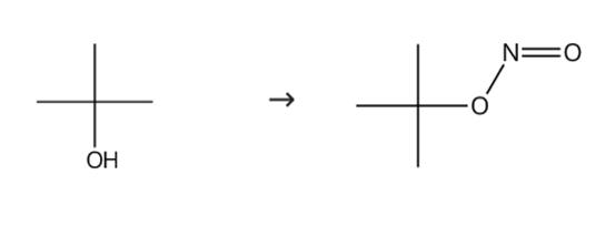 图1 亚硝酸叔丁酯的合成路线[1]。