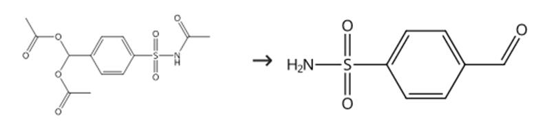 4-甲酰苯磺酰胺的制备路线