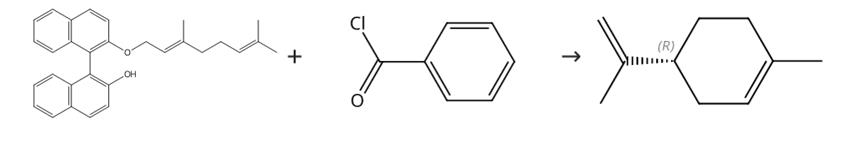 图2 (+)-柠檬烯的合成路线。