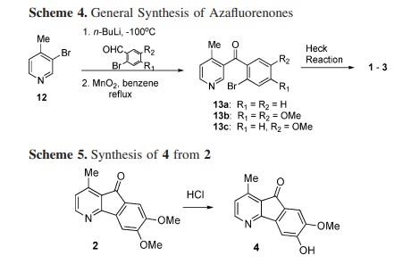 以4-甲基-3-溴吡啶合成Azafluorenone.jpg