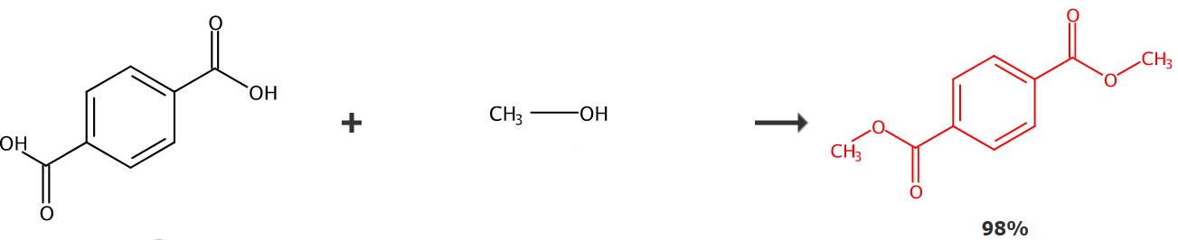 对苯二甲酸二甲酯的合成路线