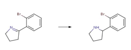 Synthesis of 2-(2-Bromophenyl)pyrrolidine