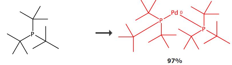 二(三叔丁基膦)钯的合成路线