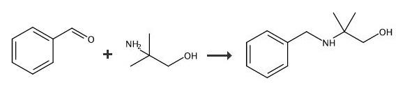 synthesis of 2-Benzylamino-2-methyl-1-propanol