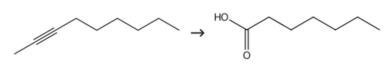 图3 庚酸的合成路线。