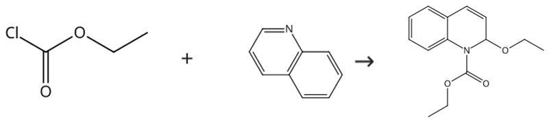 2-乙氧基-1-乙氧碳酰基-1,2-二氢喹啉的合成