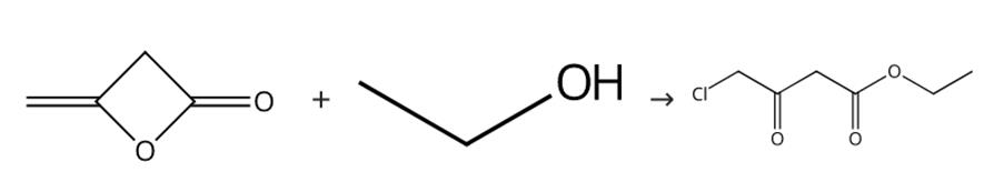 图1 4-氯乙酰乙酸乙酯的合成路线[2]。