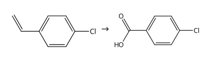 图1 对氯苯甲酸的合成路线