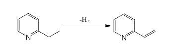 乙基吡啶在高温下脱氢反应制备2-乙烯基吡啶.jpg