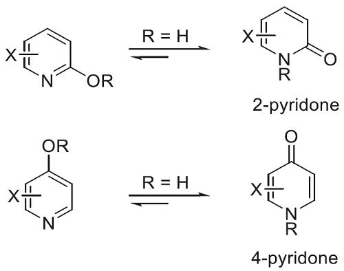 图1 2-和4-吡啶酮中的酮-烯醇互变异构.png