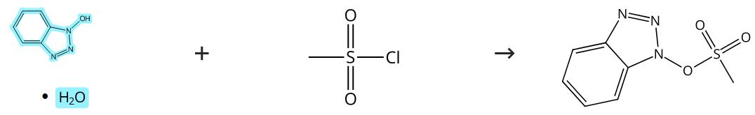  1-羟基苯并三唑合水合物的应用