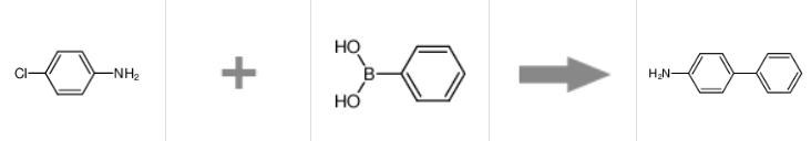 4-氨基联苯的合成反应式