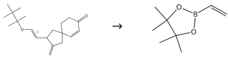 图2乙烯基硼酸频哪醇酯的合成路线