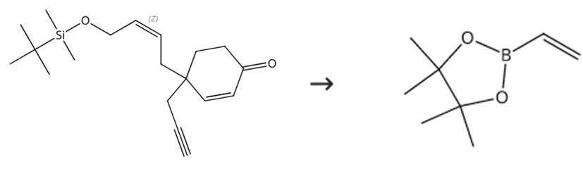 图3乙烯基硼酸频哪醇酯的合成路线