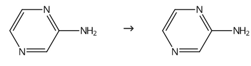 图1氨基吡嗪的合成路线