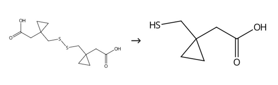 1-巯甲基环丙基乙酸的合成