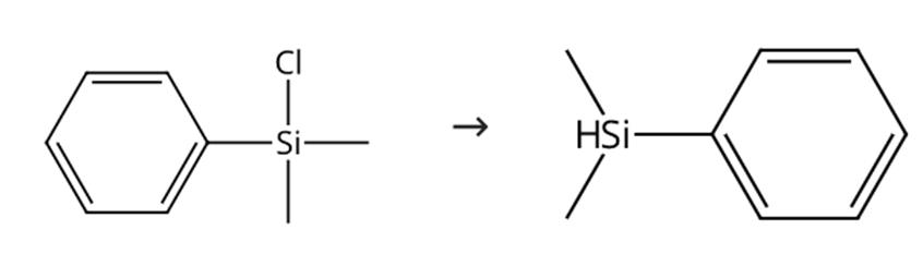图1二甲基苯烷的合成路线