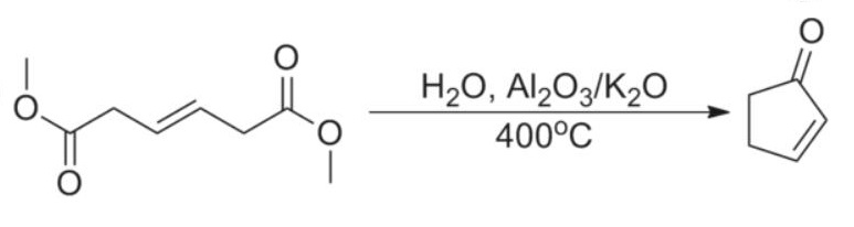 2-环戊烯酮的合成路线图