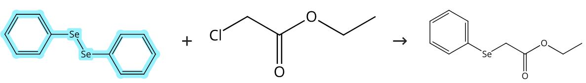 二苯基二硒醚的亲核取代反应