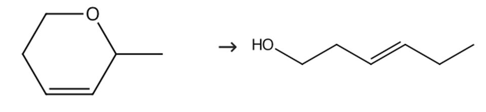 图3 反式-3-己烯-1-醇的合成路线
