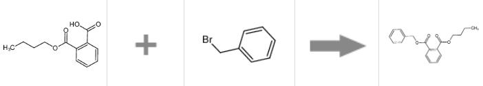 图1 邻苯二甲酸丁苄酯的合成反应式.png