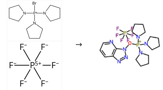 (7-氮杂苯并三唑-1-氧)三吡咯磷六氟磷酸盐的制备