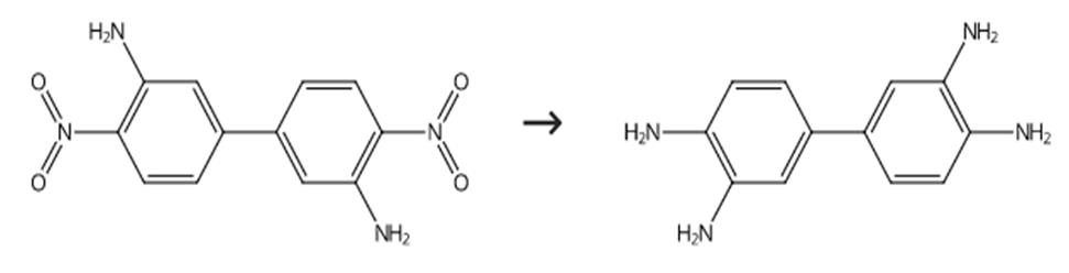 图2 3，3'-二氨基联苯胺的合成路线