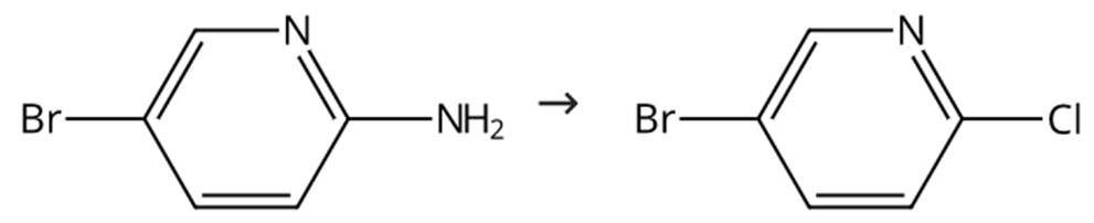 图1 5-溴-2-氯吡啶的合成路线