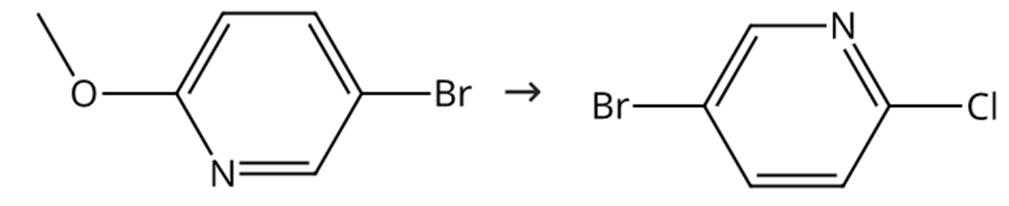 图2 5-溴-2-氯吡啶的合成路线