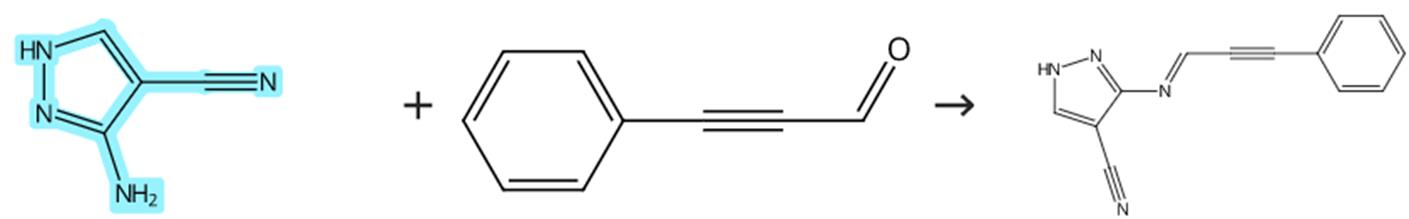 3-氨基-4-氰基吡唑的缩合反应