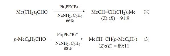 乙基三苯基溴化膦wittig获得Z式构型-1.jpg