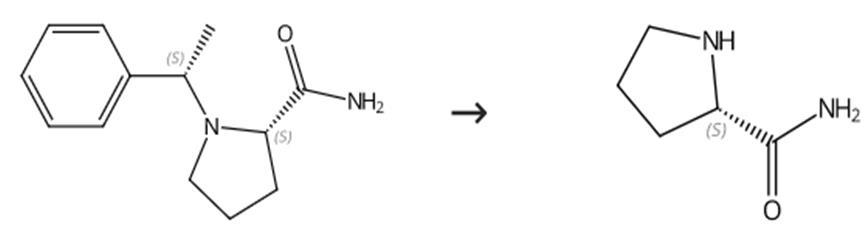  图1 L-脯氨酰胺的合成路线